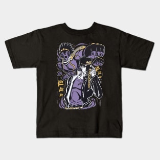 Jotaro x Star Platinum Kids T-Shirt